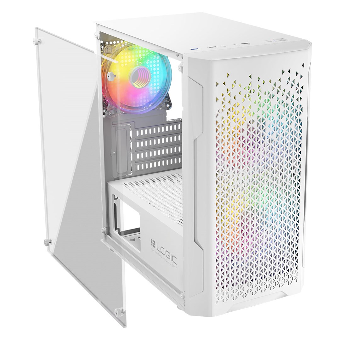 LOGIC ARAMIS ARGB Mini USB 3.0 white LOGIC ARAMIS ARGB Mini USB 3.0 white