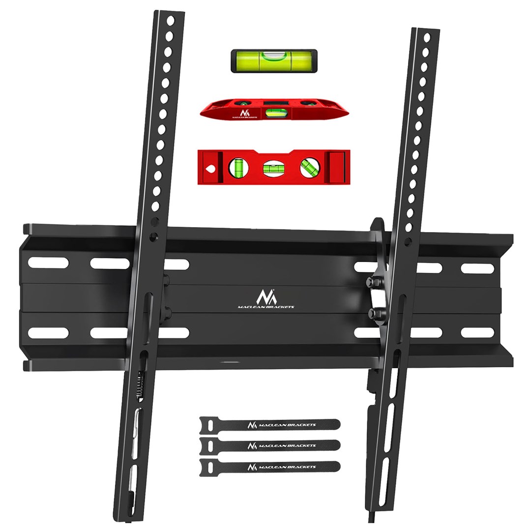 Maclean MC-748A TV or Monitor Mount, TV Wall Holder, Handle, max VESA 400x400, 32-70", 45kg, Black Maclean MC-748A TV or Monitor Mount, TV Wall Holder, Handle, max VESA 400x400, 32-70", 45kg, Black
