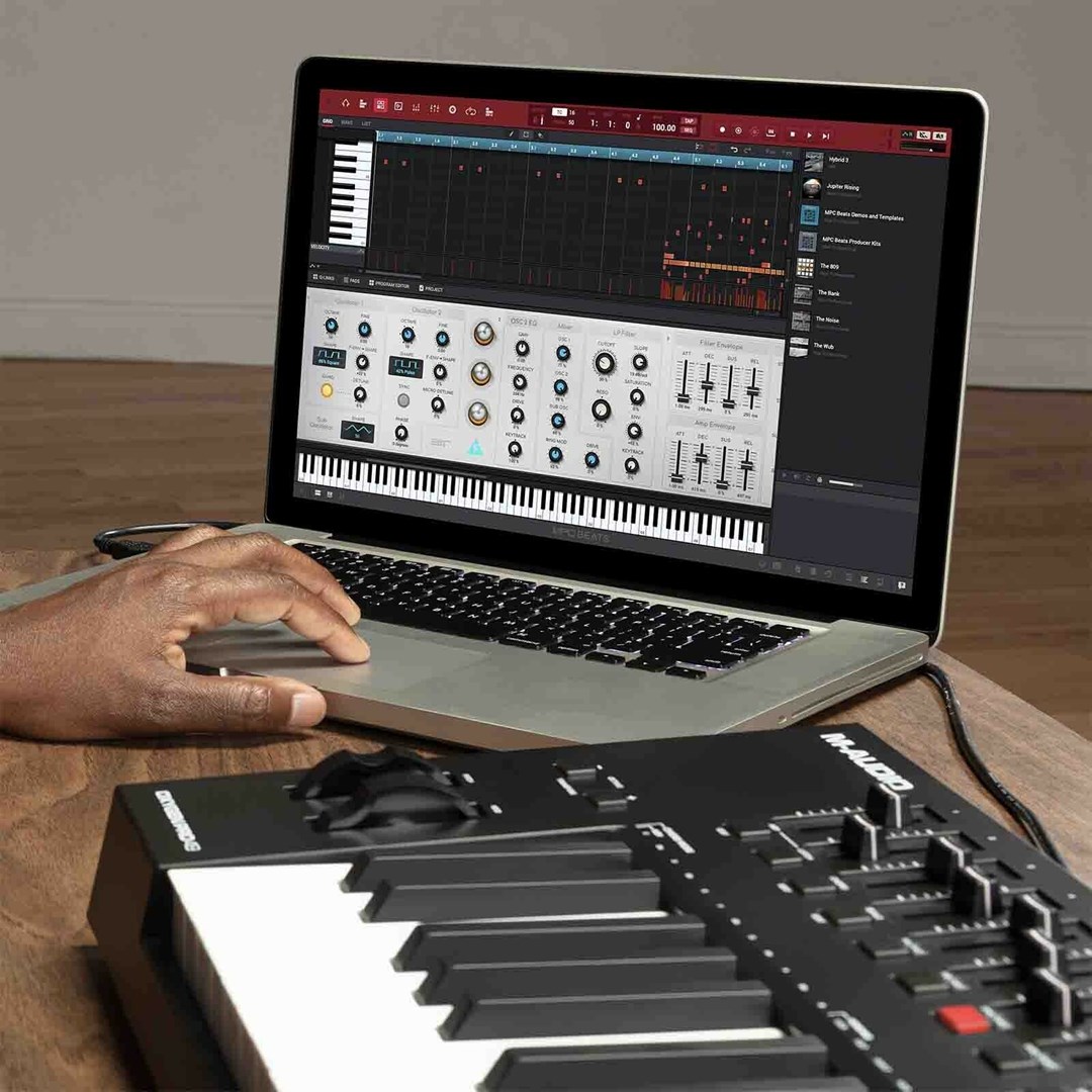 M-AUDIO Oxygen Pro 49 MIDI keyboard 49 keys USB M-AUDIO Oxygen Pro 49 MIDI keyboard 49 keys USB