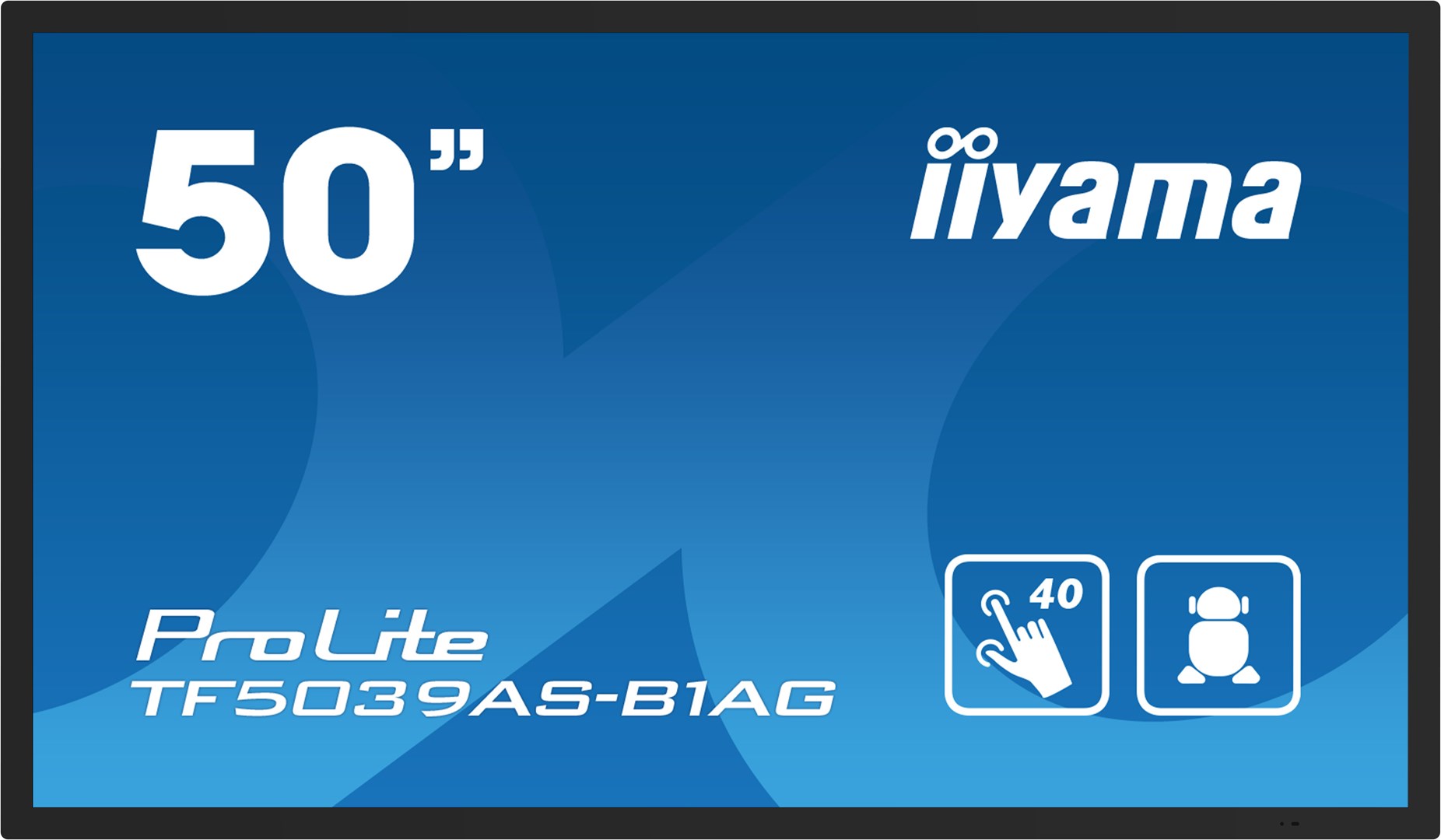 iiyama 50" All-in-One PCAP Interactive Display inspired by technology and designed for creative spaces and sharing iiyama 50" All-in-One PCAP Interactive Display inspired by technology and designed for creative spaces and sharing