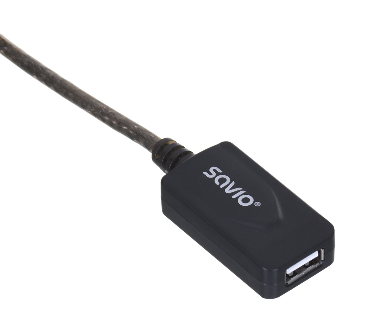 SAVIO CL-130 USB active port extension 10m USB 2.0-A male USB 2.0-A female Black SAVIO CL-130 USB active port extension 10m USB 2.0-A male USB 2.0-A female Black