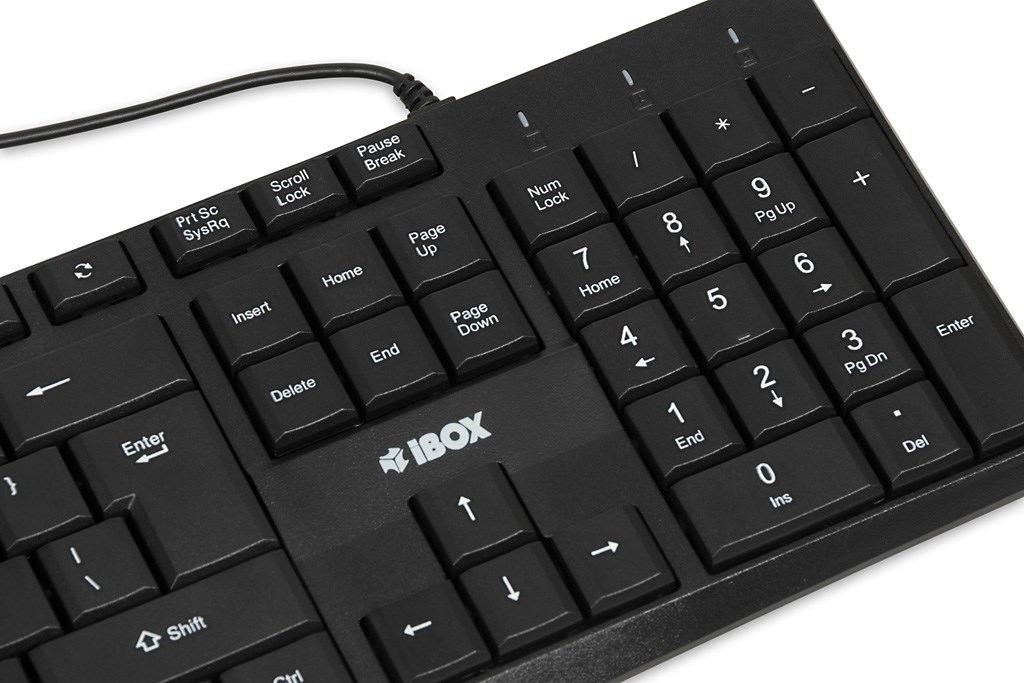 iBOX Eris USB Keyboard, Black iBOX Eris USB Keyboard, Black