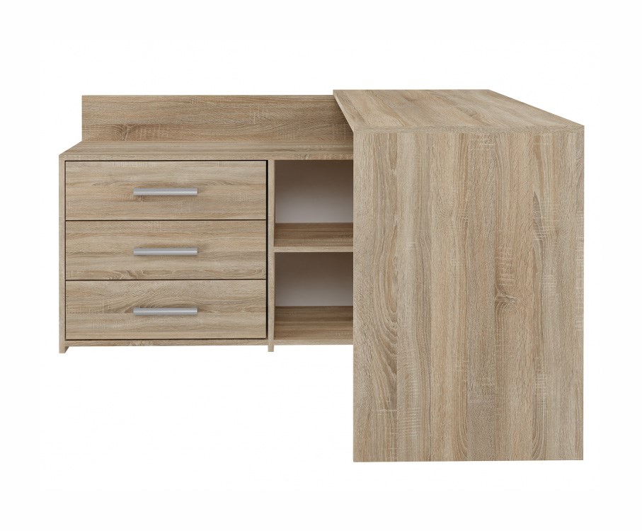 Topeshop DANY SONOMA KPL computer desk Oak colour Topeshop DANY SONOMA KPL computer desk Oak colour