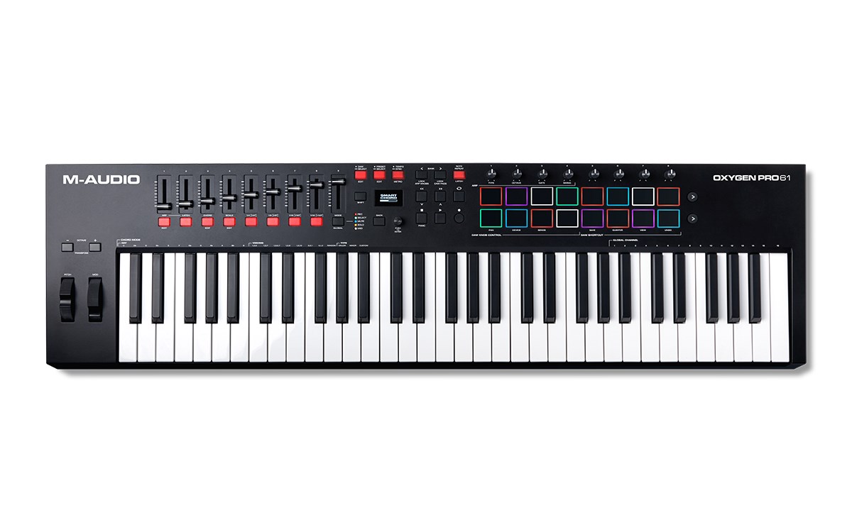 M-AUDIO Oxygen Pro 61 MIDI keyboard 61 keys USB M-AUDIO Oxygen Pro 61 MIDI keyboard 61 keys USB