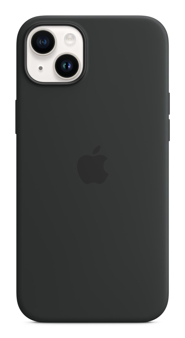 Apple iPhone 14 Plus Silicone Case with MagSafe - Midnight Apple iPhone 14 Plus Silicone Case with MagSafe - Midnight