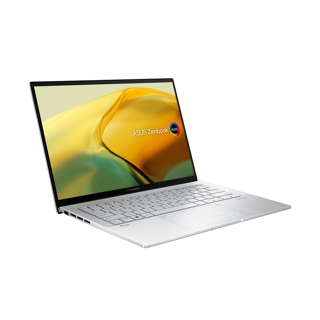 ASUS Zenbook 14 OLED UX3402VA-IS94T laptop Intel® Core™ i9 i9-13900H 35.6 cm (14") Touchscreen 2.8K 16 GB LPDDR5-SDRAM 1 TB SSD Wi-Fi 6E (802.11ax) Windows 11 Home Silver New Repack/Repacked ASUS Zenbook 14 OLED UX3402VA-IS94T laptop Intel® Core™ i9 i9-13900H 35.6 cm (14") Touchscreen 2.8K 16 GB LPDDR5-SDRAM 1 TB SSD Wi-Fi 6E (802.11ax) Windows 11 Home Silver New Repack/Repacked