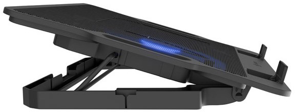 NATEC DIPPER 2 laptop cooling pad 43.9 cm (17.3") 650 RPM Black NATEC DIPPER 2 laptop cooling pad 43.9 cm (17.3") 650 RPM Black