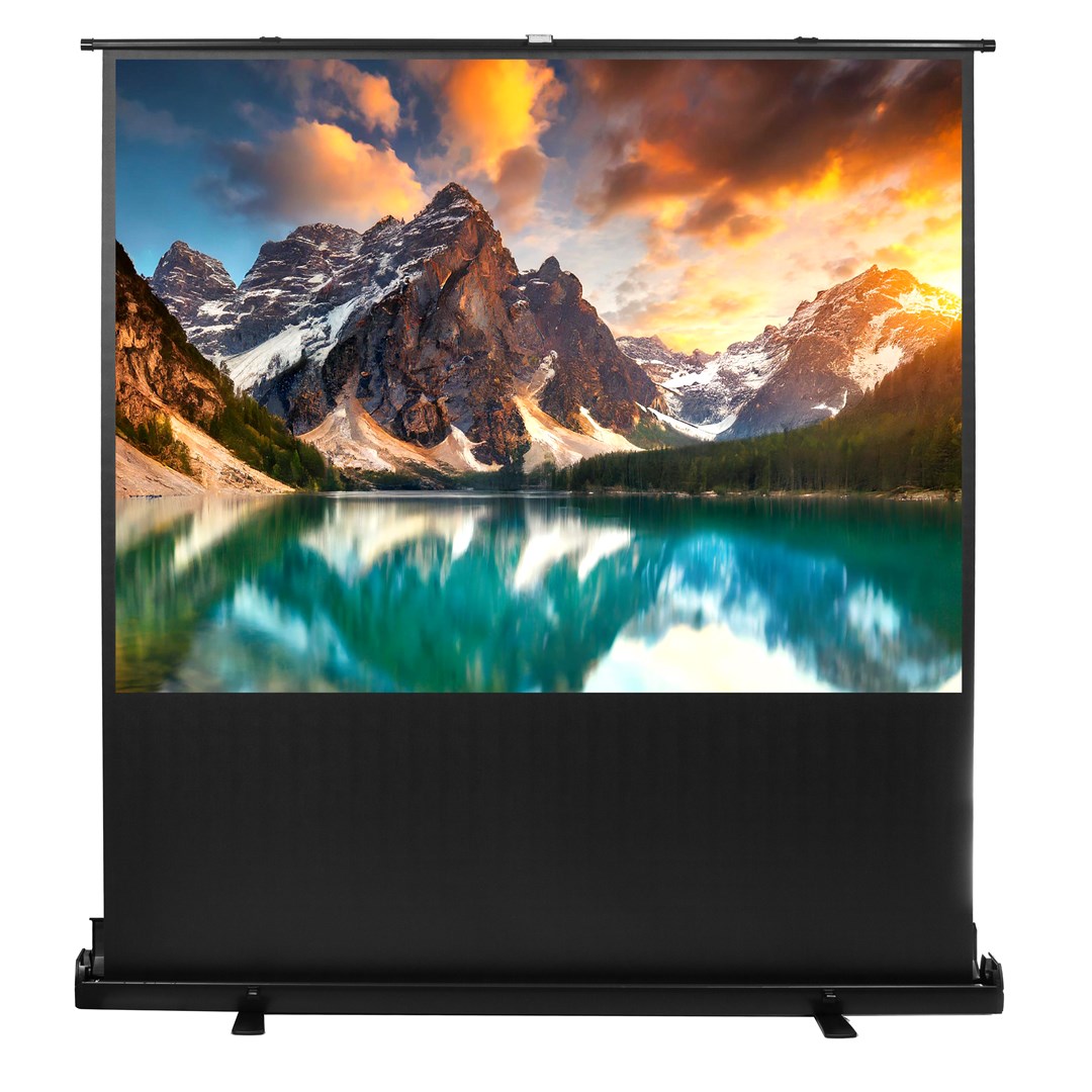 Maclean MC-963 portable projection screen, compact, floor, 86", 4:3 Maclean MC-963 portable projection screen, compact, floor, 86", 4:3