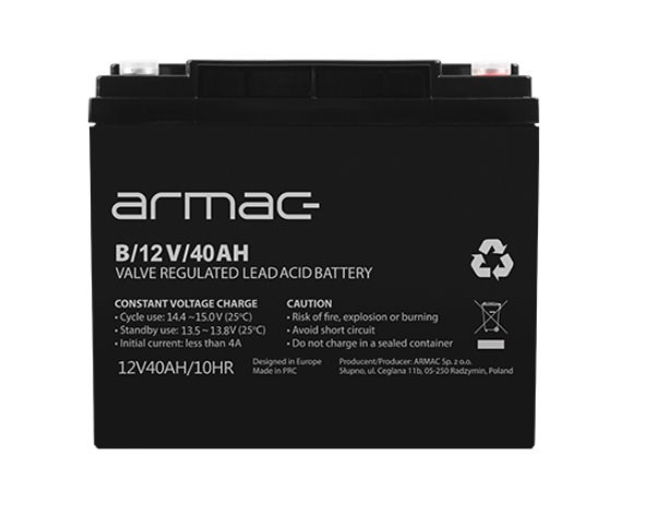 Universal gel battery for Ups Armac B/12V/40Ah Universal gel battery for Ups Armac B/12V/40Ah