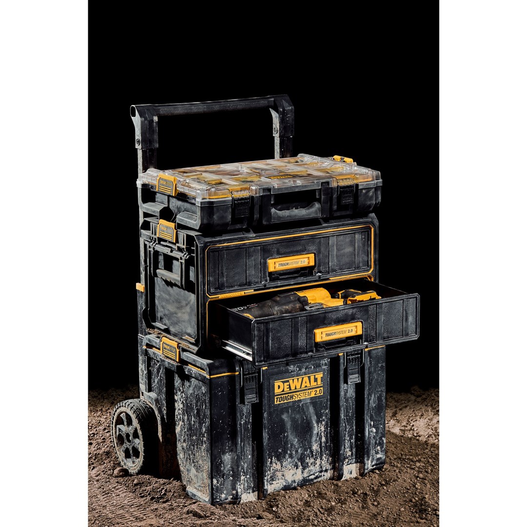 DEWALT TOUGH SYSTEM2.0 BOX WITH 2 DWST83529-1 DRAWERS DEWALT TOUGH SYSTEM2.0 BOX WITH 2 DWST83529-1 DRAWERS