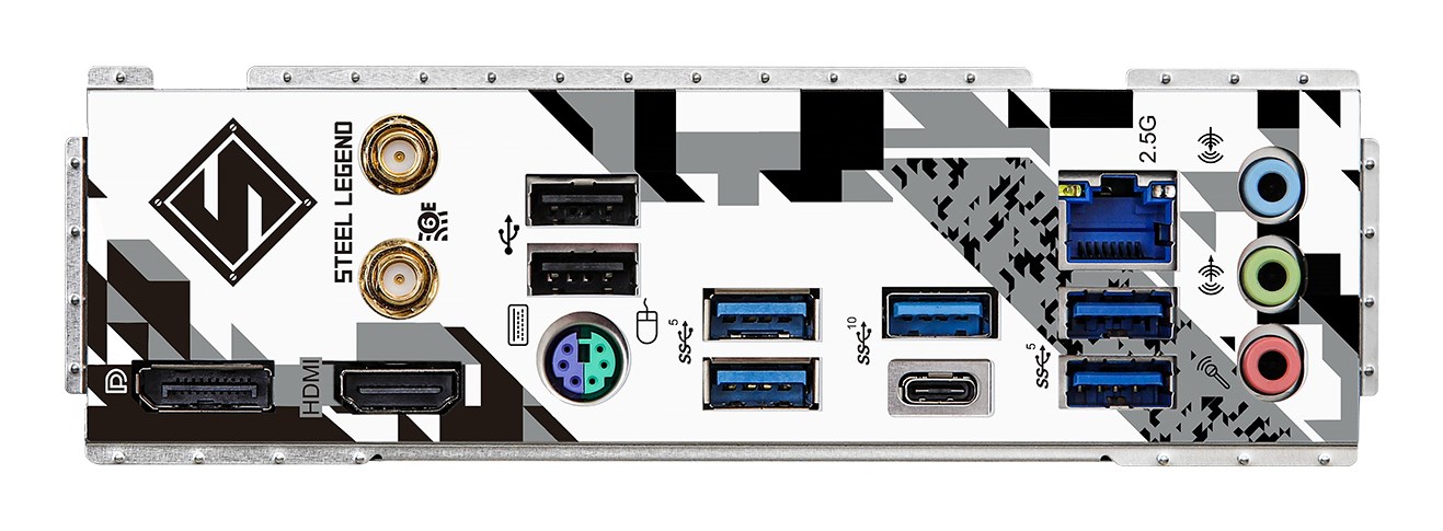 Asrock B760M Steel Legend WiFi Intel B760 LGA 1700 micro ATX Asrock B760M Steel Legend WiFi Intel B760 LGA 1700 micro ATX