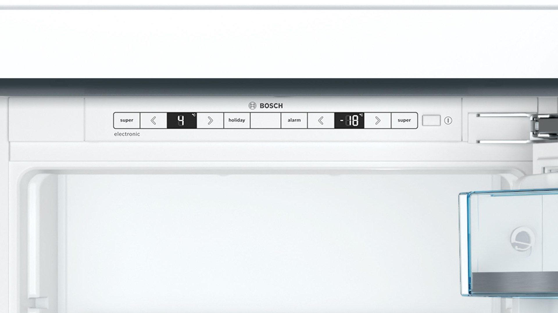 Bosch Serie 6 KIS87AFE0 fridge-freezer Built-in 272 L E White Bosch Serie 6 KIS87AFE0 fridge-freezer Built-in 272 L E White