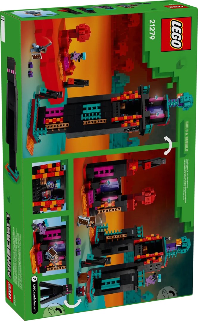 LEGO MINECRAFT 21279 The Enderman Tower LEGO MINECRAFT 21279 The Enderman Tower
