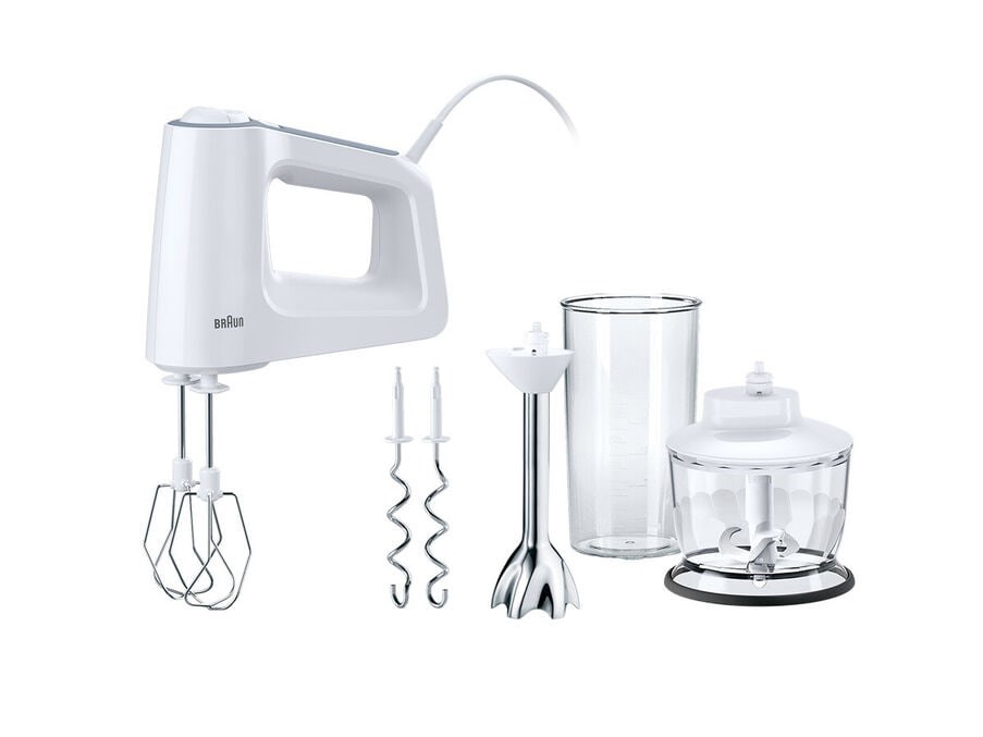 Braun MultiMix 3 HM 3137 WH Hand mixer 500 W White Braun MultiMix 3 HM 3137 WH Hand mixer 500 W White