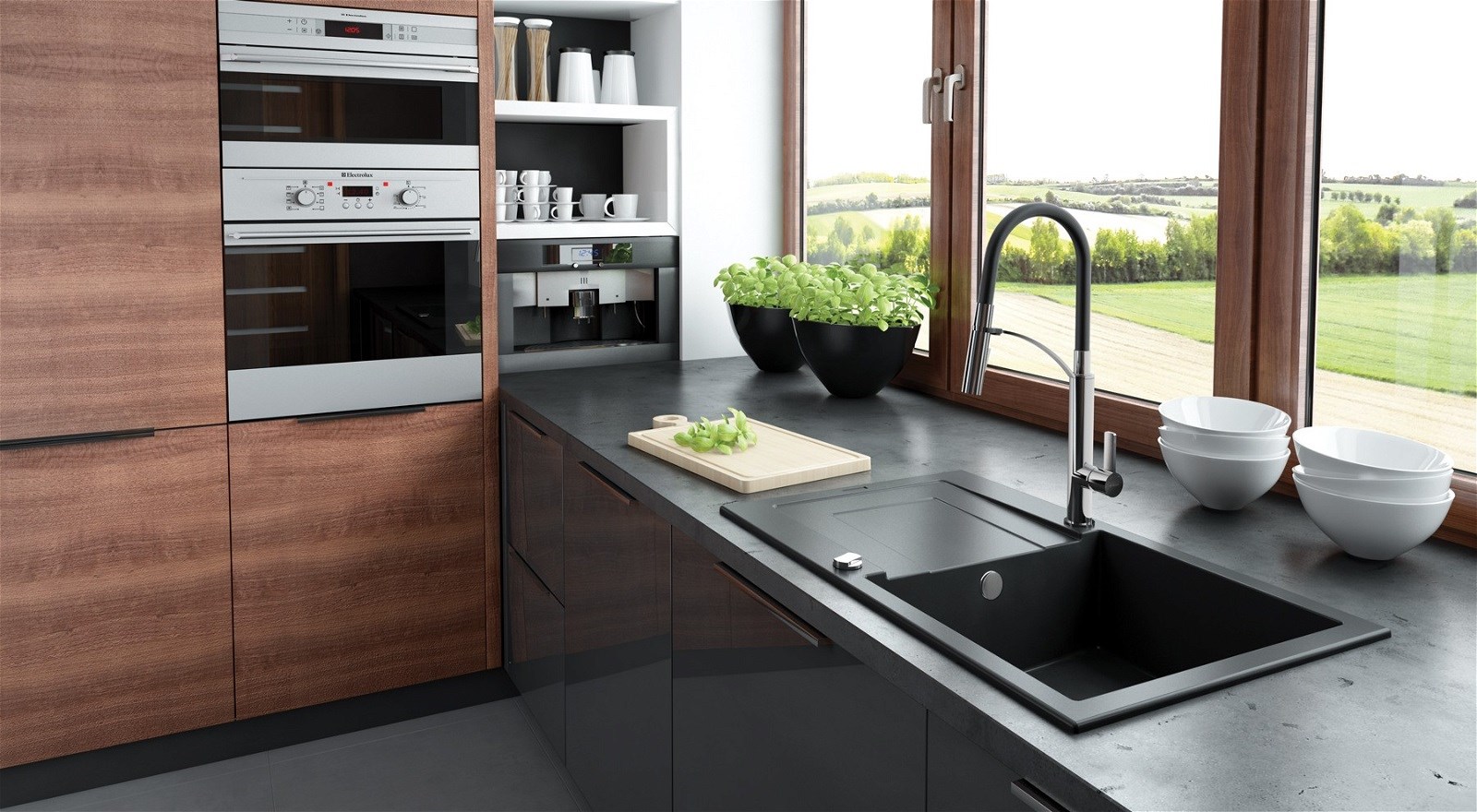 Kitchen faucet with pull-out spout Kitchen faucet with pull-out spout