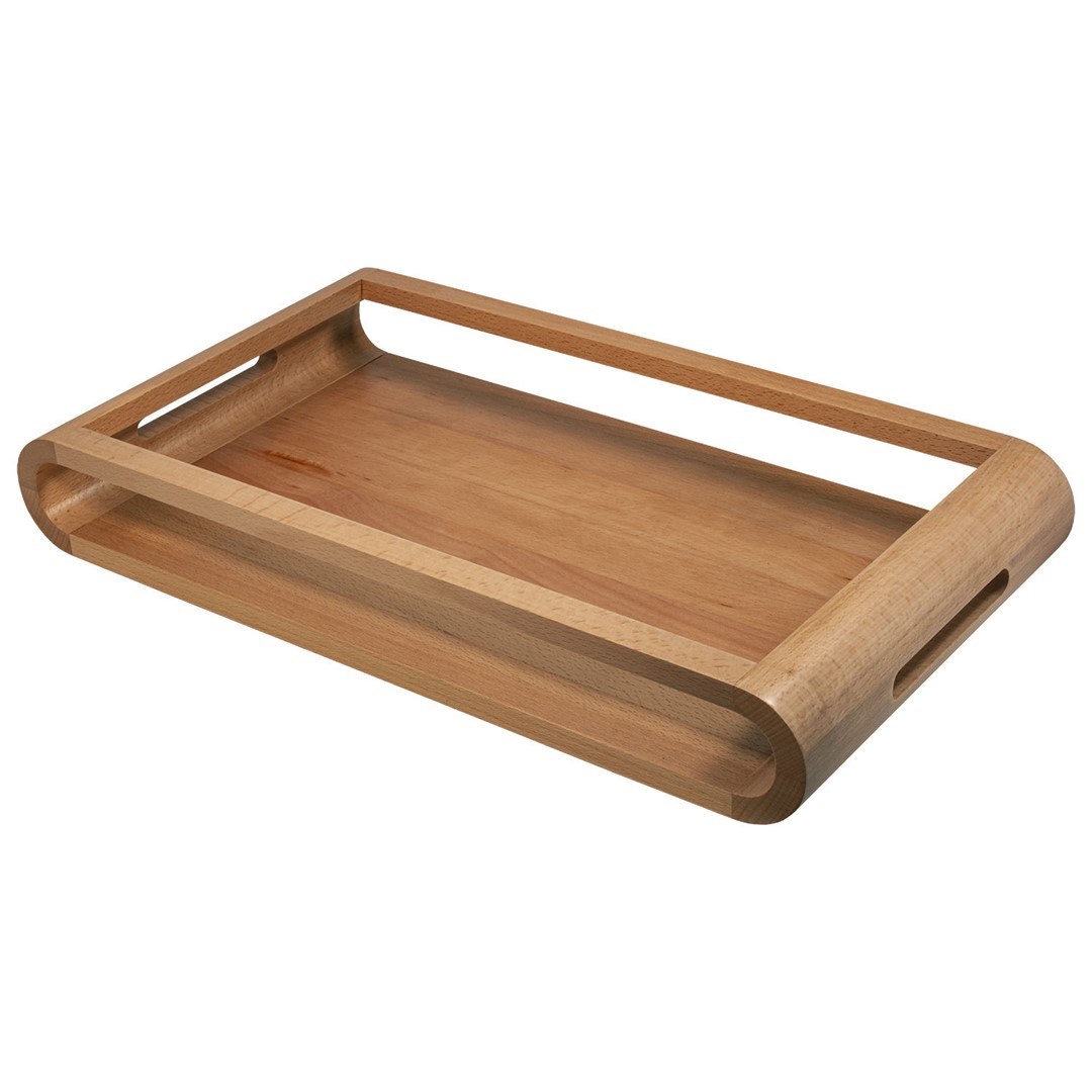 ARTELEGNO VASD Double-sided beech wood tray 27 x 49 cm ARTELEGNO VASD Double-sided beech wood tray 27 x 49 cm