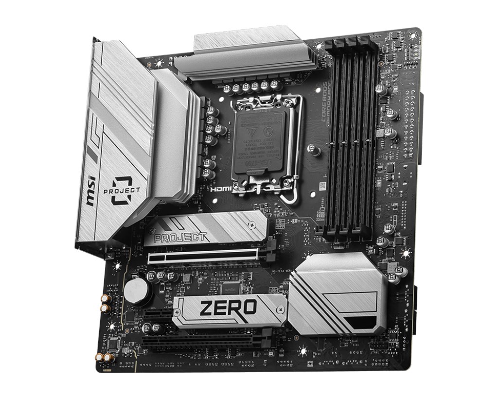 MSI B760M Ptoject Zero Intel B760 LGA 1700 micro ATX MSI B760M Ptoject Zero Intel B760 LGA 1700 micro ATX