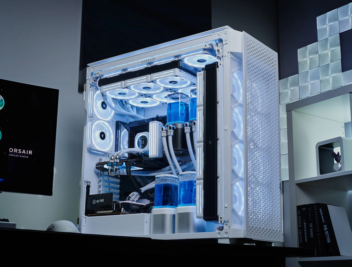 Corsair 9000D RGB AIRFLOW Full Tower White Corsair 9000D RGB AIRFLOW Full Tower White