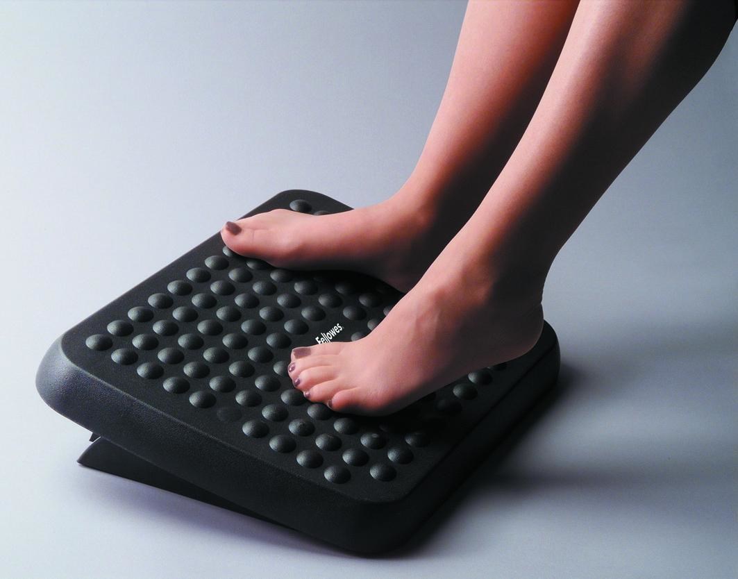 Fellowes Ergonomics footrest ergonomic office footrest black Fellowes Ergonomics footrest ergonomic office footrest black
