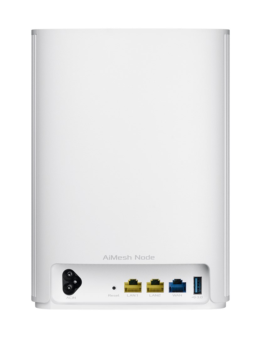 ASUS ZenWiFi AX Hybrid (XP4) (1-PK) Dual-band (2.4 GHz / 5 GHz) Wi-Fi 6 (802.11ax) White 2 Internal ASUS ZenWiFi AX Hybrid (XP4) (1-PK) Dual-band (2.4 GHz / 5 GHz) Wi-Fi 6 (802.11ax) White 2 Internal