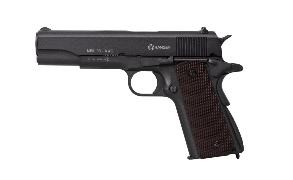 Air rifle Air rifle Ranger M1911 BB KWC Kal. 4,5 BBS Blow Back 17 Strz. Full Metal Co2 Air rifle Air rifle Ranger M1911 BB KWC Kal. 4,5 BBS Blow Back 17 Strz. Full Metal Co2