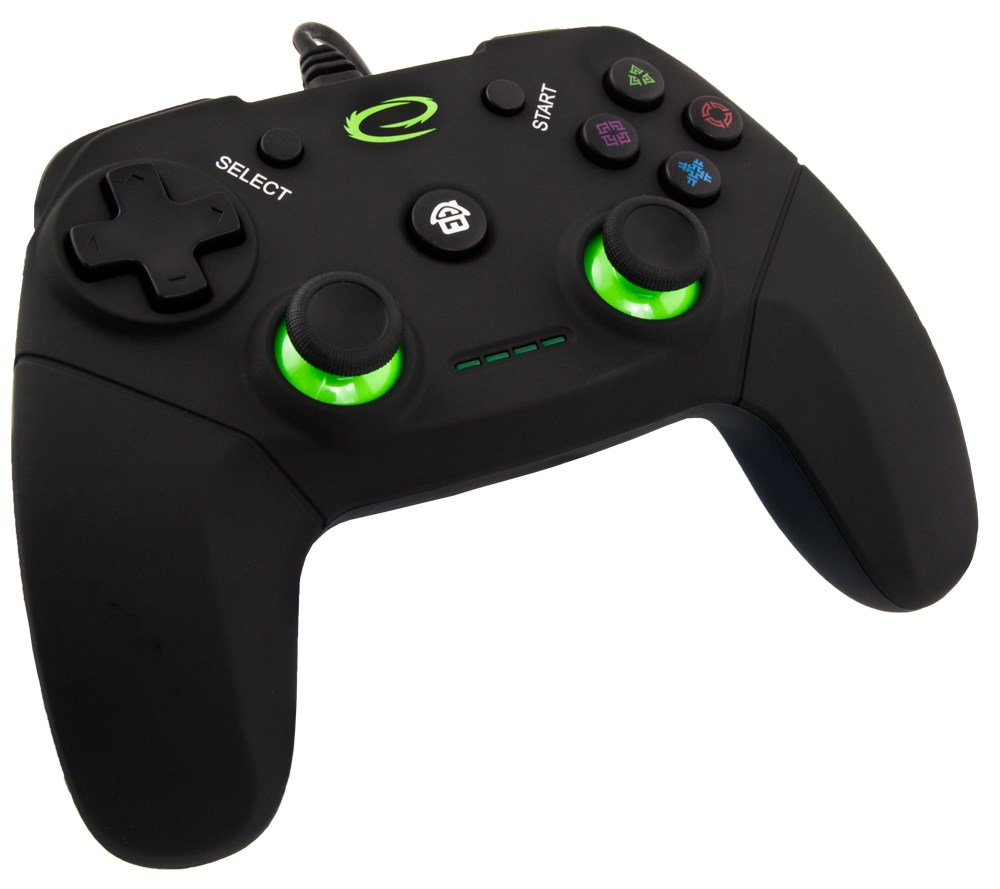 Esperanza EGG110K Gaming Controller Gamepad PC,Playstation 3 Analogue / Digital USB 2.0 Black Esperanza EGG110K Gaming Controller Gamepad PC,Playstation 3 Analogue / Digital USB 2.0 Black