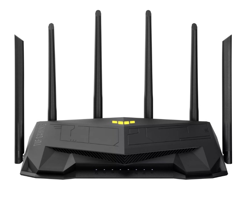 ASUS TUF Gaming AX6000 (TUF-AX6000) wireless router Gigabit Ethernet Dual-band (2.4 GHz / 5 GHz) Black ASUS TUF Gaming AX6000 (TUF-AX6000) wireless router Gigabit Ethernet Dual-band (2.4 GHz / 5 GHz) Black