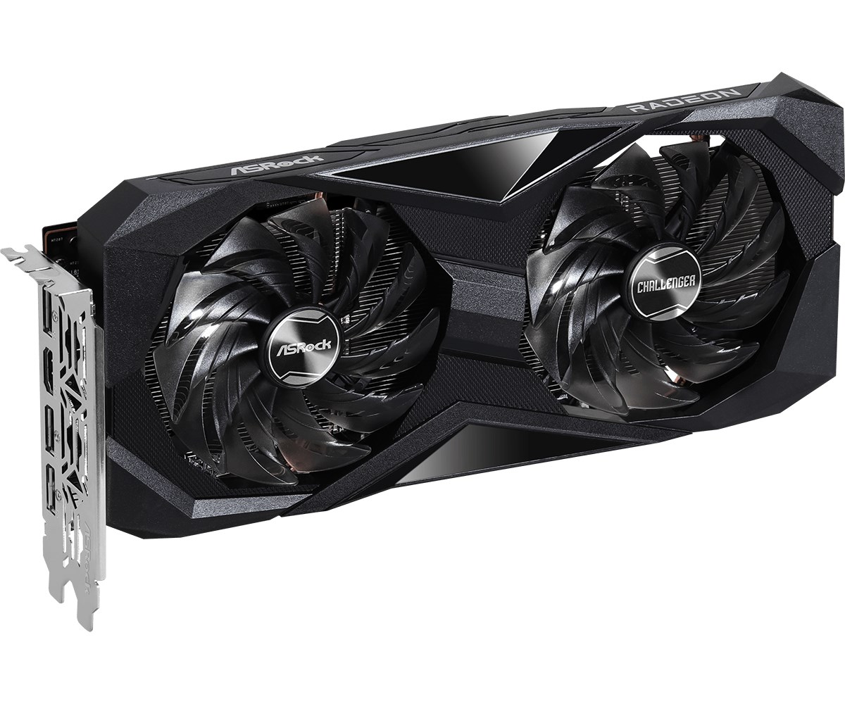 Asrock Challenger 90-GA41ZZ-00UANF graphics card AMD Radeon RX 7600 8 GB GDDR6 Asrock Challenger 90-GA41ZZ-00UANF graphics card AMD Radeon RX 7600 8 GB GDDR6