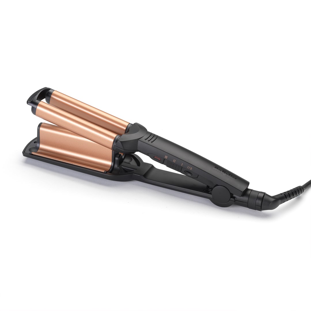 BaByliss Deep Waves Curling iron Warm Black, Orange 98.4" (2.5 m) BaByliss Deep Waves Curling iron Warm Black, Orange 98.4" (2.5 m)