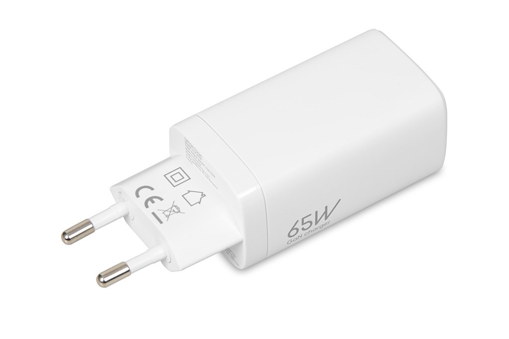 iBOX C-65 White, GaN 65W universal charger iBOX C-65 White, GaN 65W universal charger