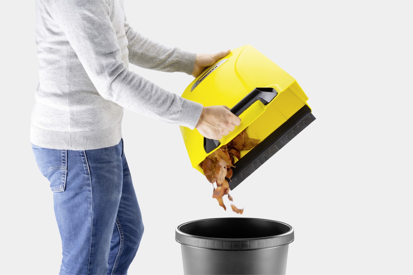 Kärcher S 4 Twin 2-in-1 sweeper Black, Yellow Kärcher S 4 Twin 2-in-1 sweeper Black, Yellow
