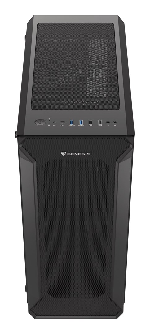 GENESIS Irid 505 Midi Tower Black GENESIS Irid 505 Midi Tower Black