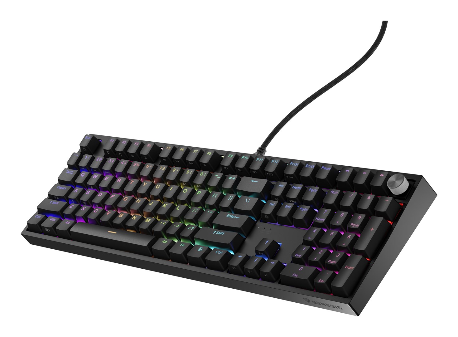 GENESIS THOR 404 keyboard Universal USB QWERTY English Black GENESIS THOR 404 keyboard Universal USB QWERTY English Black