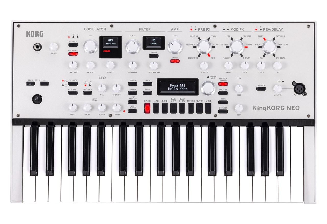 Korg KingKORG NEO - synthesiser, vocoder Korg KingKORG NEO - synthesiser, vocoder