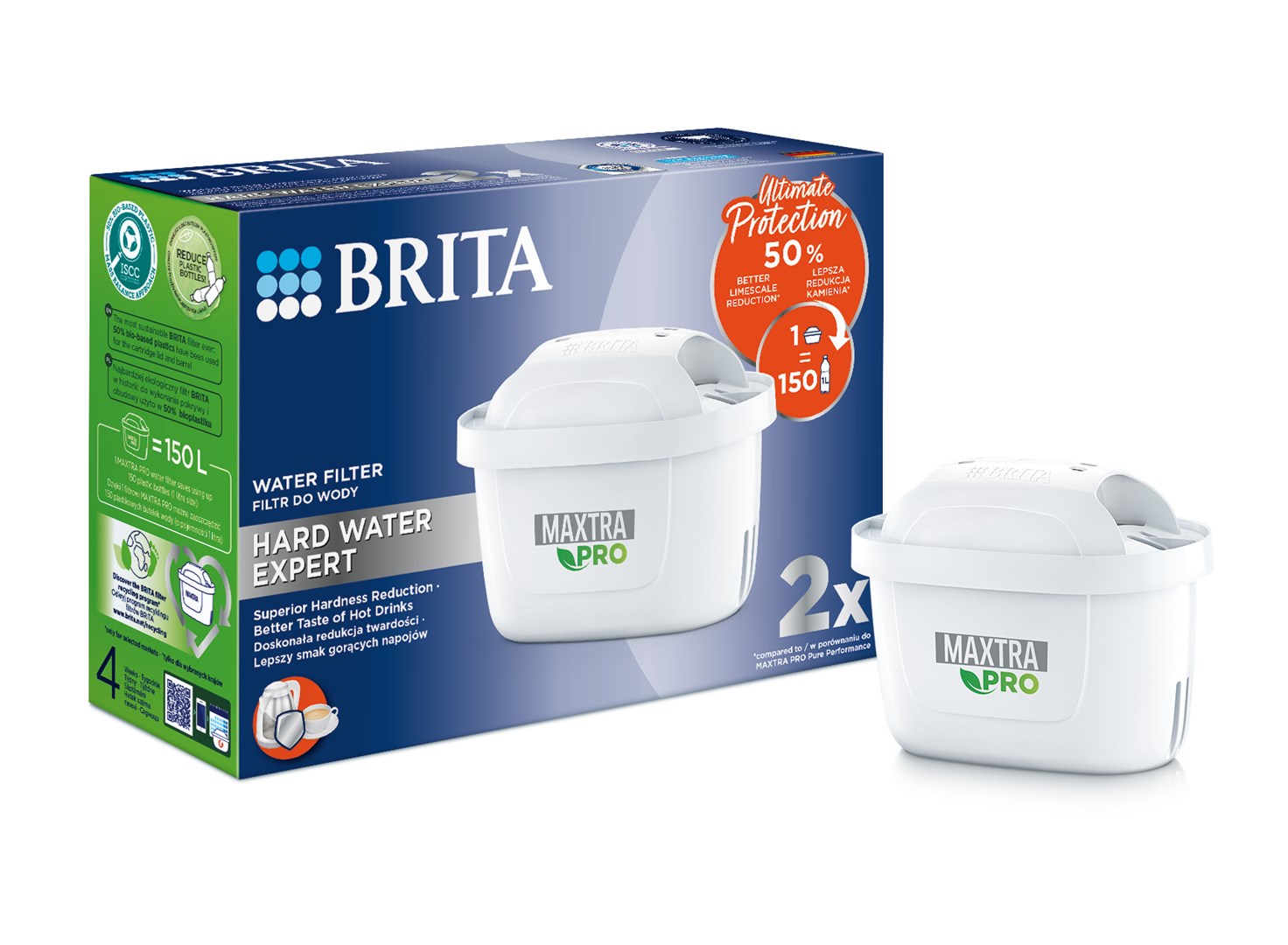 Brita Maxtra Pro Hard Water Expert filter 2 pc Brita Maxtra Pro Hard Water Expert filter 2 pc
