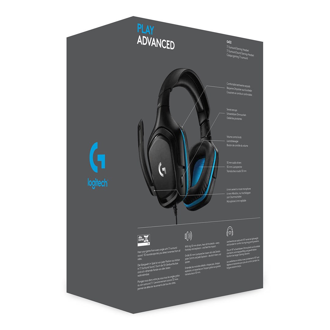 Logitech G G432 Gaming Headset Logitech G G432 Gaming Headset
