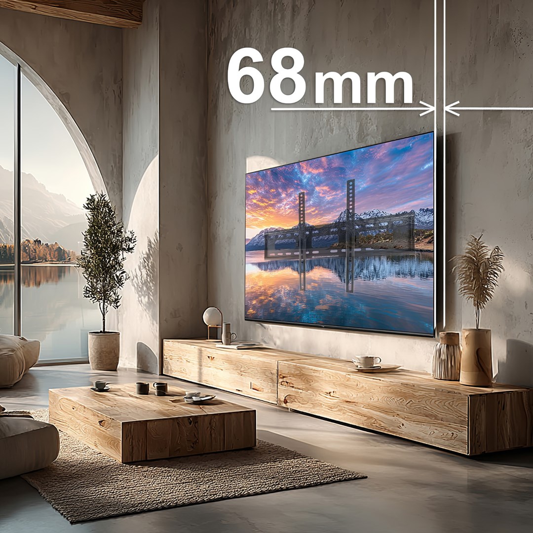 Maclean TV MC-421 Wall Mount Bracket 32"-90" VESA 600x400 80kg Tilting Universal Adjustable Spirit Level Accessories Flat Slim Maclean TV MC-421 Wall Mount Bracket 32"-90" VESA 600x400 80kg Tilting Universal Adjustable Spirit Level Accessories Flat Slim