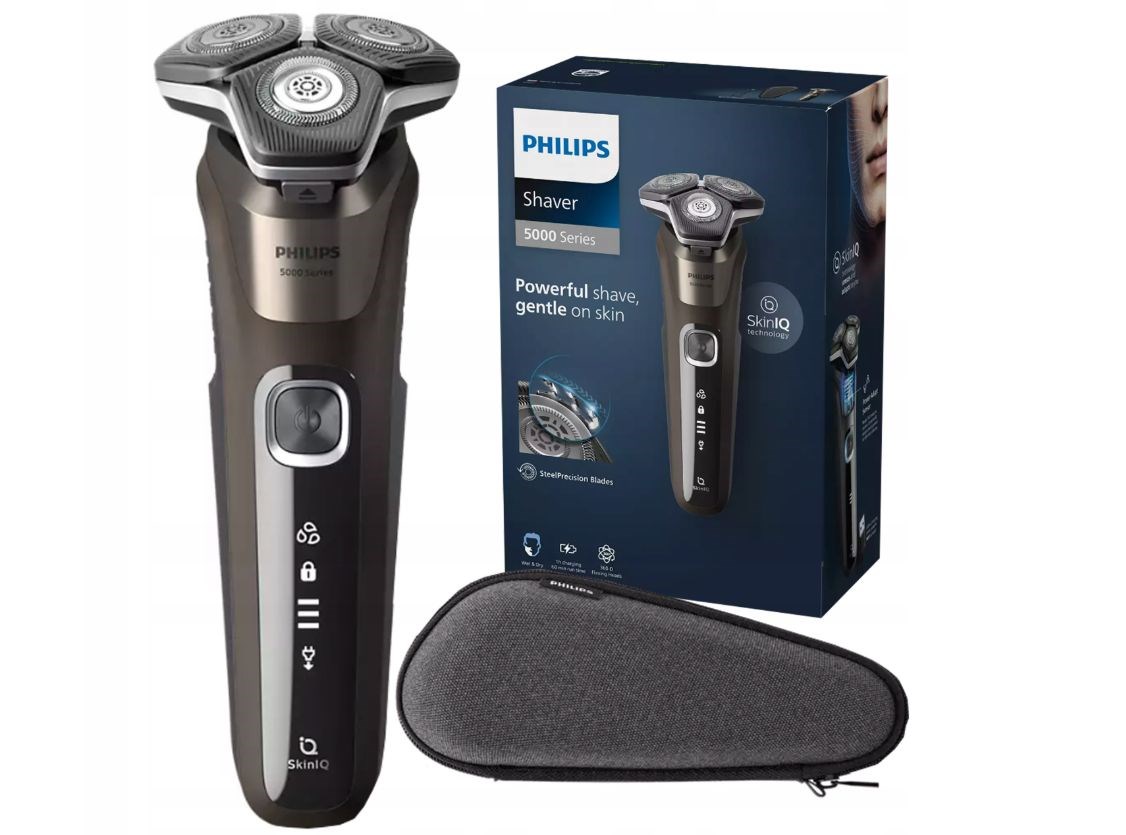 Philips S5886/30 Series 5000 electric shaver for wet and dry shaving Philips S5886/30 Series 5000 electric shaver for wet and dry shaving