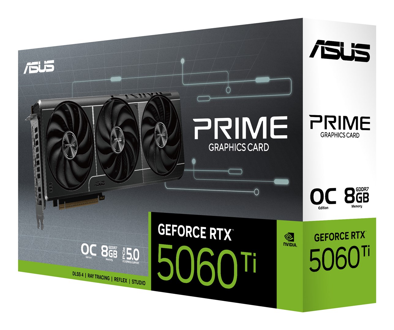 ASUS Prime GeForce RTX 5060 Ti 8 GB OC Grafikkarte ASUS Prime GeForce RTX 5060 Ti 8 GB OC Grafikkarte