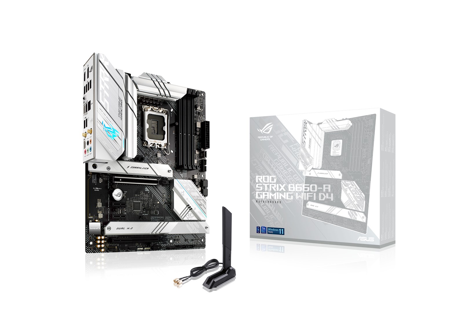 ASUS ROG STRIX B660-A GAMING WIFI D4 Intel B660 LGA 1700 ATX ASUS ROG STRIX B660-A GAMING WIFI D4 Intel B660 LGA 1700 ATX