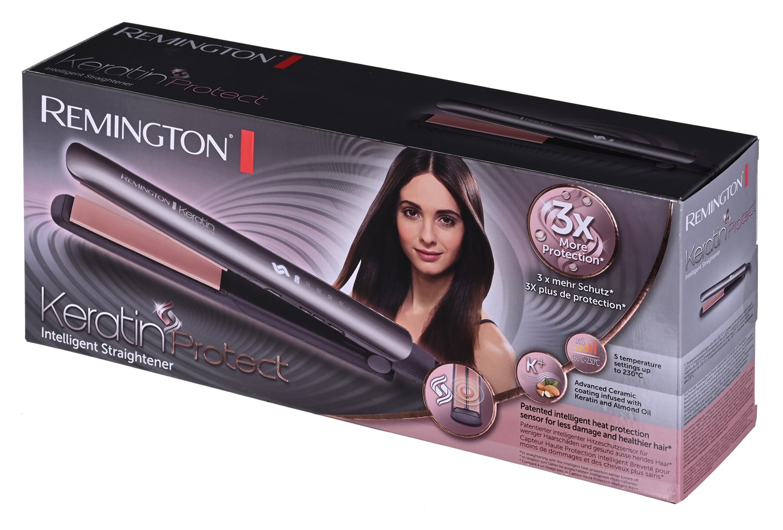 Remington S 8598 Straightening iron Warm Black, Gray 3 m Remington S 8598 Straightening iron Warm Black, Gray 3 m