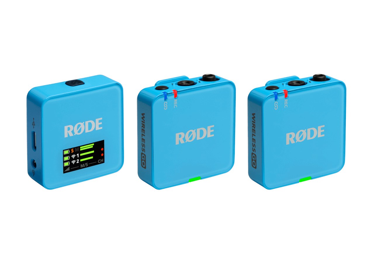 RØDE Wireless GO III Blue - wireless microphone system (blue) RØDE Wireless GO III Blue - wireless microphone system (blue)