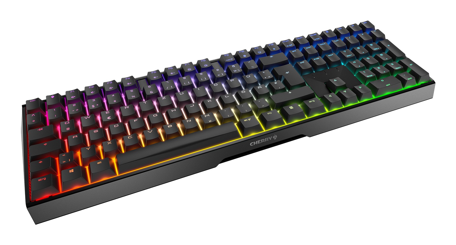 CHERRY MX 3.0S RGB keyboard Gaming USB QWERTZ German Black CHERRY MX 3.0S RGB keyboard Gaming USB QWERTZ German Black