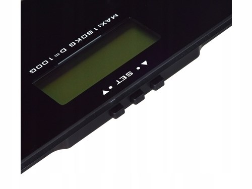 Esperanza EBS018K personal scale Rectangle Black Electronic personal scale Esperanza EBS018K personal scale Rectangle Black Electronic personal scale