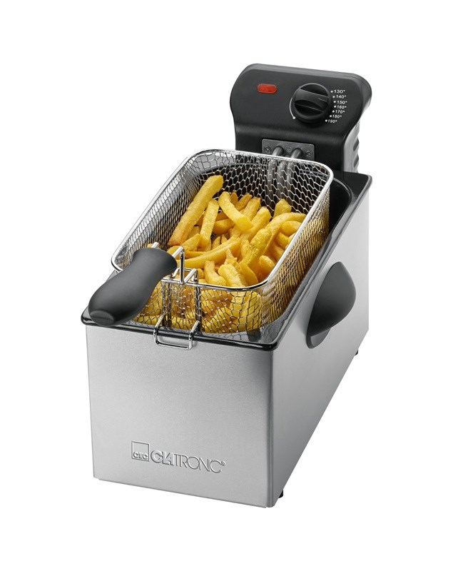Clatronic FR 3586 Fryer 3 L Silver,Stainless steel Stand-alone 2000 W Clatronic FR 3586 Fryer 3 L Silver,Stainless steel Stand-alone 2000 W