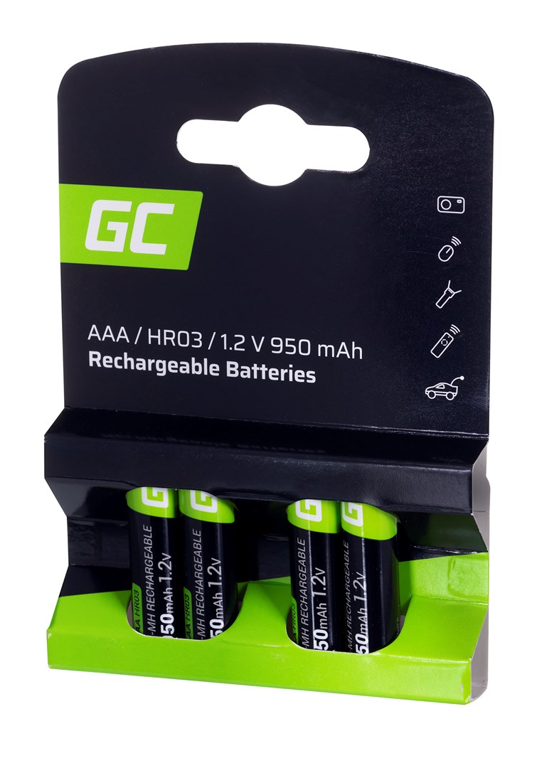 Green Cell GR03 household battery Rechargeable battery AAA Nickel-Metal Hydride (NiMH) Green Cell GR03 household battery Rechargeable battery AAA Nickel-Metal Hydride (NiMH)