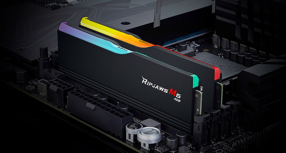 G.Skill Ripjaws M5 RGB F5-6400J3239G16GX2-RM5RK memory module 32 GB 2 x 16 GB DDR5 6400 MHz G.Skill Ripjaws M5 RGB F5-6400J3239G16GX2-RM5RK memory module 32 GB 2 x 16 GB DDR5 6400 MHz