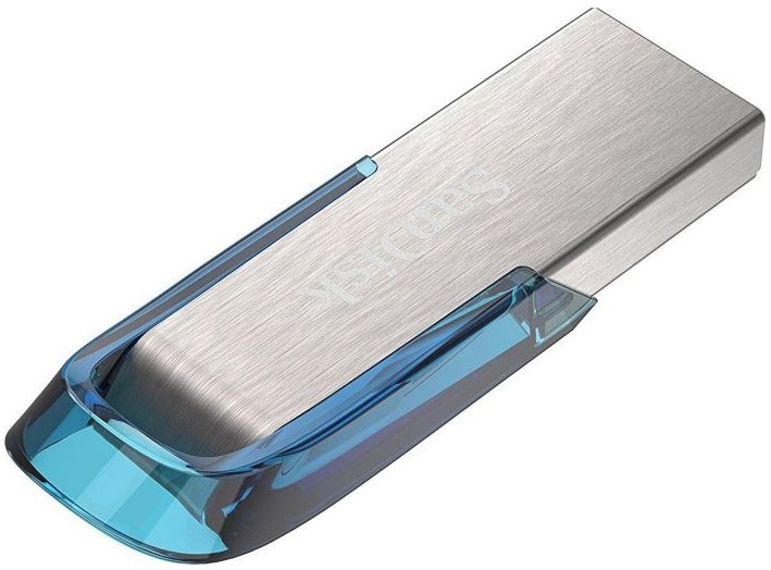 SanDisk Ultra Flair USB flash drive 128 GB USB Type-A 3.2 Gen 1 (3.1 Gen 1) Blue, Silver SanDisk Ultra Flair USB flash drive 128 GB USB Type-A 3.2 Gen 1 (3.1 Gen 1) Blue, Silver