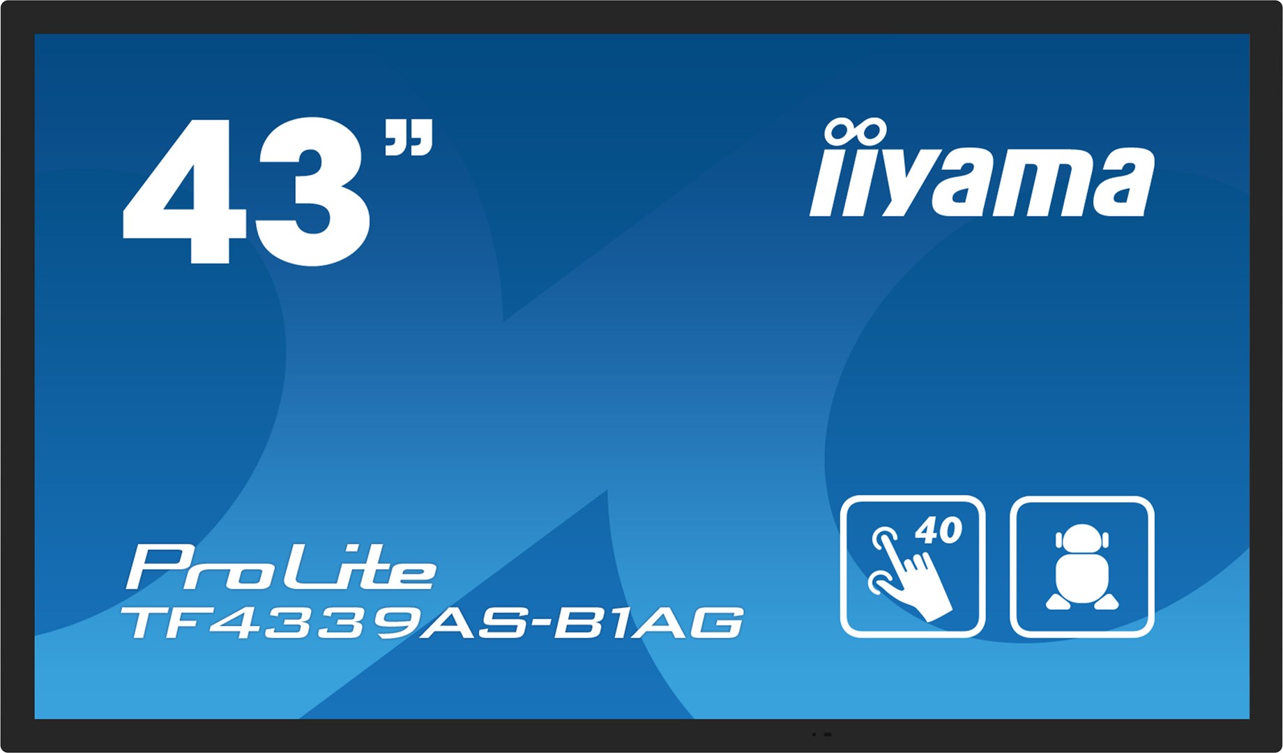iiyama 43" All-in-One PCAP Interactive Display inspired by technology and designed for creative spaces and sharing iiyama 43" All-in-One PCAP Interactive Display inspired by technology and designed for creative spaces and sharing