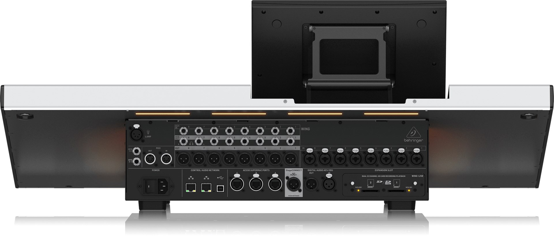 Behringer WING audio mixer 48 channels 10 - 20000 Hz Silver Behringer WING audio mixer 48 channels 10 - 20000 Hz Silver